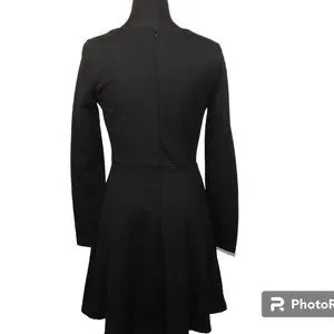 knee length dresses for ladies Petite Black Siobhan Jersey Mini Dress main image 1